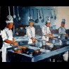 Coup de feu en cuisine!